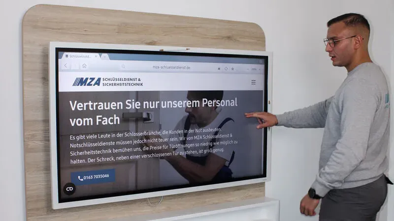 Anis Ziani präsentiert MZA Schlüsseldienst und Sicherheitstechnik