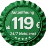 Autoöffnung ab 119 Euro und 24/7 Notdienst